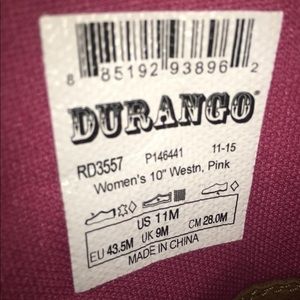 Durango Shoes - Durango Breast Cancer Awareness cowboy boot Durango Shoes - Durango Breast Cancer Awareness cowboy boot
